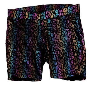 Torrid Leopard Biker Shorts